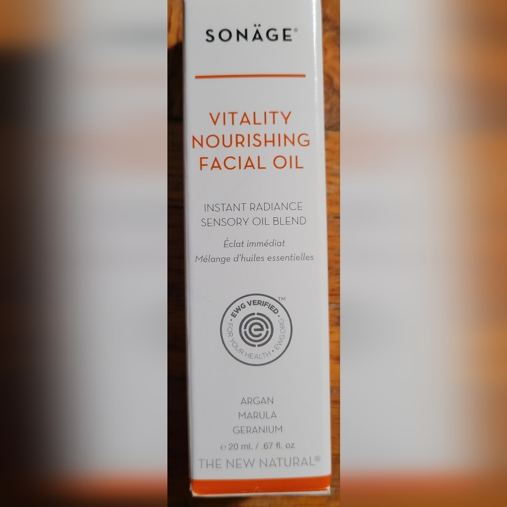 Sonage Vitality Nourishing Facial Oil